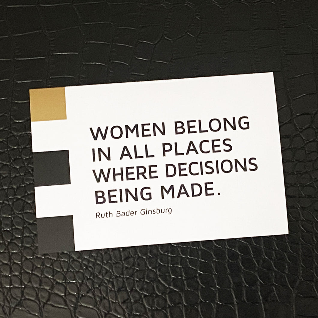 Women Belong - Note Card